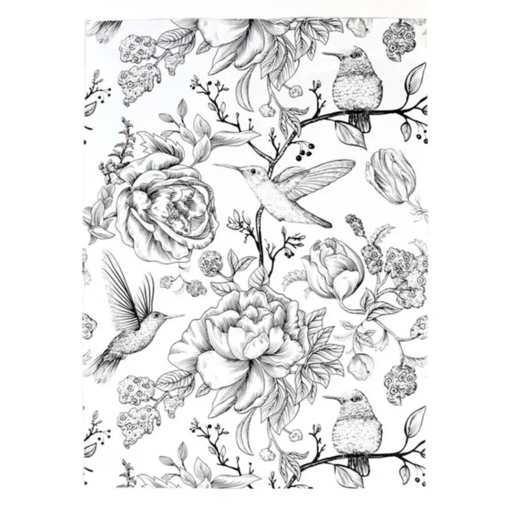 100 polymailers 10x13 inches vintage birds boho print designer plastic bag ship